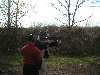 Bob Jahn having fun with a 45 Full Auto.