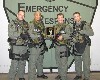 Meet our instructors: The two guys in the center of the photo are Tim Hanks and Tony Caspers.  They are part of the City of Minneapolis Emergency Response Team (ERT) a.k.a SWAT.  Tony has over 1500 entrys under his belt and also is a National Champion  & Olympic Shooter.  The past three years they have placed first in the SWAT Midwest Championship.